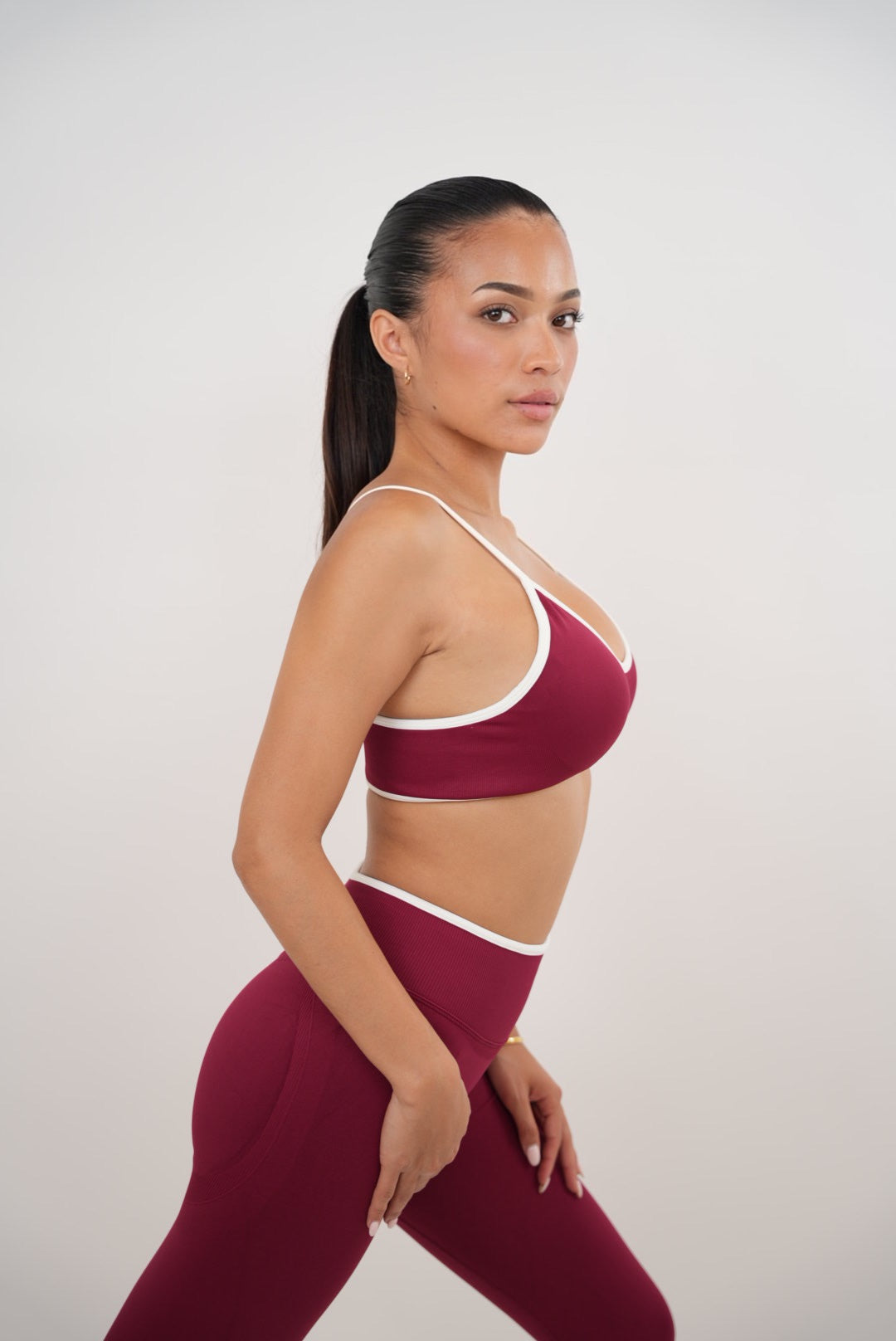 Elevate Passion Bra Red